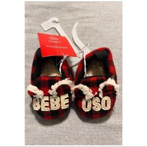 [wondershop] baby plaid booties